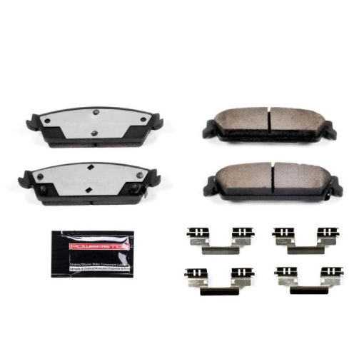 Picture of Power Stop 99 - 00 Cadillac Escalade Rear Z36 Truck Tow Brake Pads wHardware