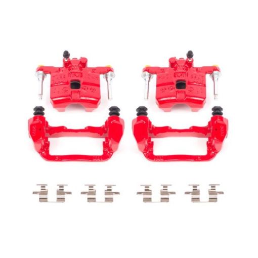 Picture of Power Stop 98 - 03 Subaru Forester Rear Red Calipers wBrackets - Pair
