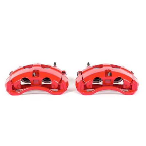 Picture of Power Stop 08 - 14 Ford E - 150 Front Red Calipers wBrackets - Pair