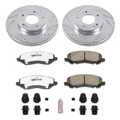 Picture of Power Stop 01 - 05 Chrysler Sebring Front Z26 Street Warrior Brake Kit
