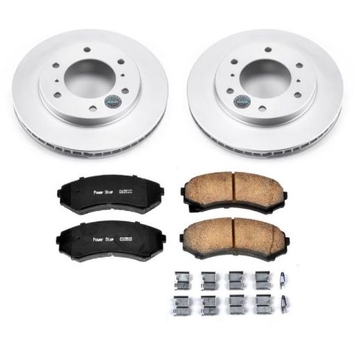 Picture of Power Stop 01 - 06 Mitsubishi Montero Front Z17 Evolution Geomet Coated Brake Kit