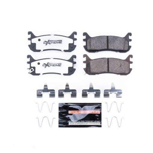 Picture of Power Stop 97 - 03 Ford Escort Rear Z26 Extreme Street Brake Pads wHardware