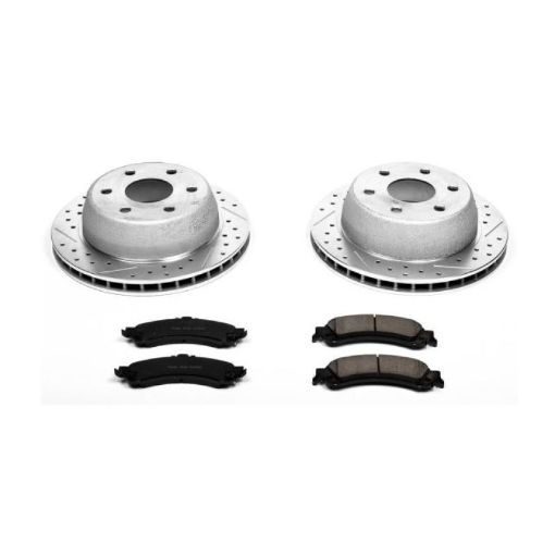 Picture of Power Stop 02 - 06 Cadillac Escalade Rear Z23 Evolution Sport Brake Kit