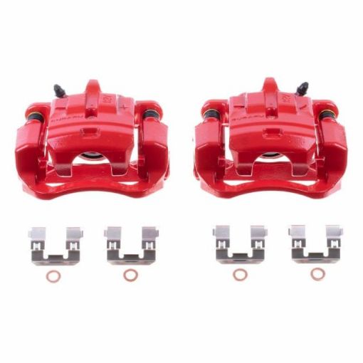 Picture of Power Stop 13 - 16 Scion FR - S Rear Red Calipers wBrackets - Pair