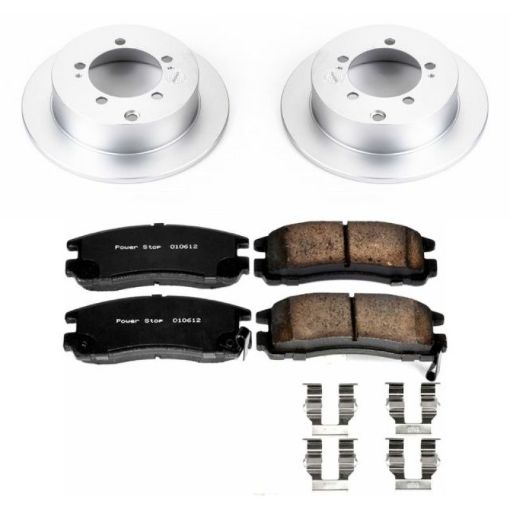 Picture of Power Stop 95 - 05 Chrysler Sebring Rear Z17 Evolution Geomet Coated Brake Kit