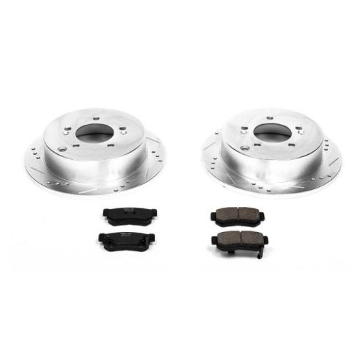 Picture of Power Stop 01 - 06 Hyundai Santa Fe Rear Z23 Evolution Sport Brake Kit