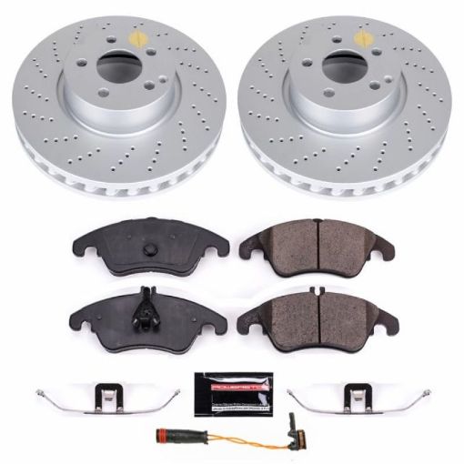 Picture of Power Stop 2014 Mercedes - Benz C300 Front Z23 Evolution Sport Coated Brake Kit