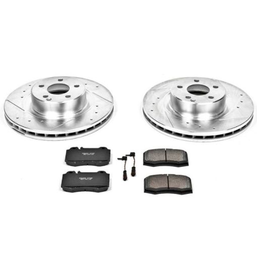 Picture of Power Stop 00 - 03 Mercedes - Benz CL500 Front Z23 Evolution Sport Brake Kit