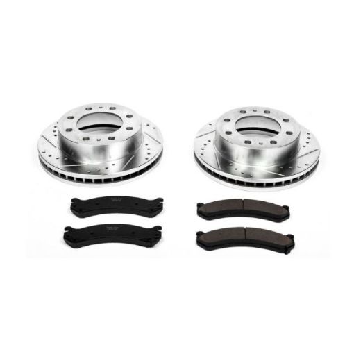 Picture of Power Stop 02 - 04 Chevrolet Avalanche 2500 Front Z23 Evolution Sport Brake Kit