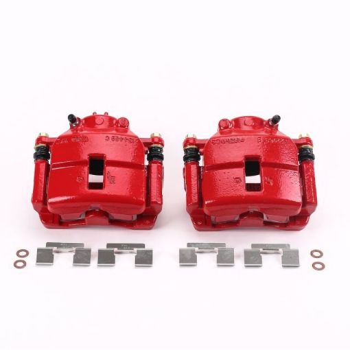 Picture of Power Stop 01 - 10 Chrysler PT Cruiser Front Red Calipers wBrackets - Pair