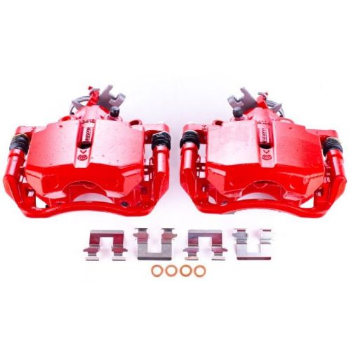 Picture of Power Stop 06 - 11 Buick Lucerne Rear Red Calipers wBrackets - Pair