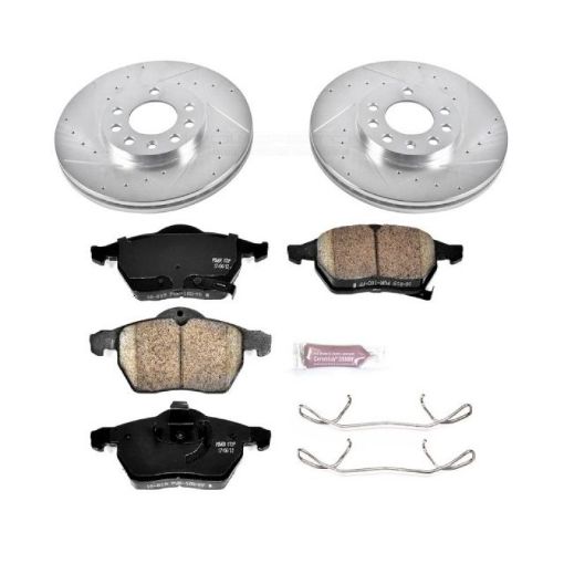 Picture of Power Stop 99 - 03 Saab 9 - 3 Front Z23 Evolution Sport Brake Kit
