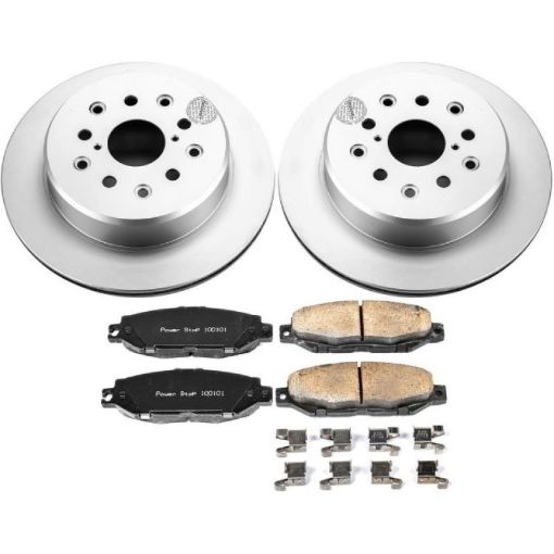 Picture of Power Stop 99 - 00 Lexus SC300 Rear Z17 Evolution Geomet Coated Brake Kit