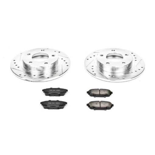 Picture of Power Stop 01 - 03 Mazda Protege Rear Z23 Evolution Sport Brake Kit
