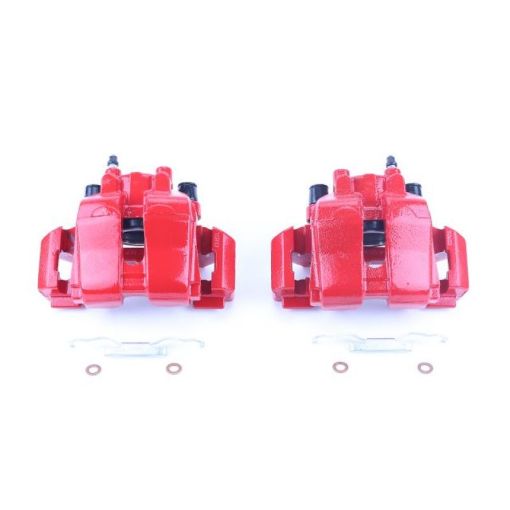 Picture of Power Stop 07 - 12 Ford Escape Front Red Calipers wBrackets - Pair