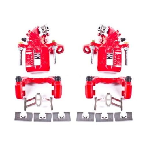 Picture of Power Stop 06 - 11 Acura CSX Rear Red Calipers wBrackets - Pair