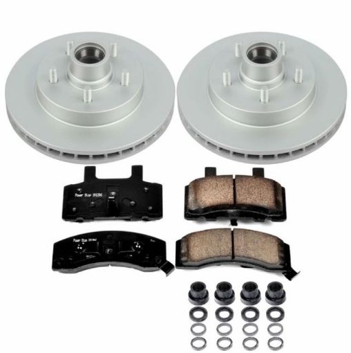 Picture of Power Stop 98 - 00 Chevrolet Tahoe Front Z17 Evolution Geomet Coated Brake Kit