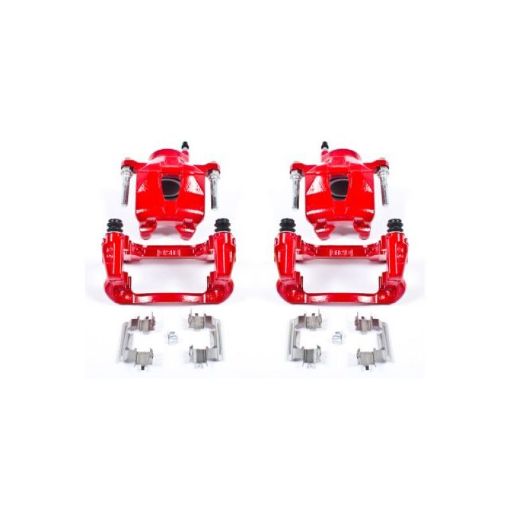 Picture of Power Stop 05 - 10 Scion tC Front Red Calipers wBrackets - Pair