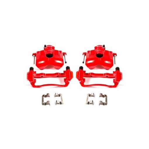 Picture of Power Stop 08 - 11 Ford Focus Front Red Calipers wBrackets - Pair