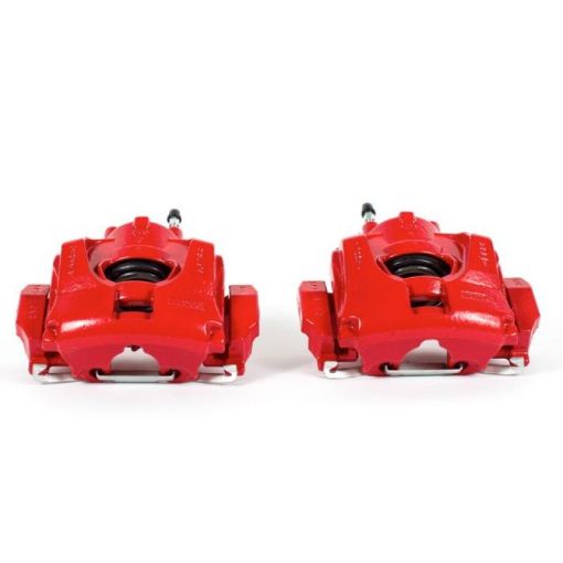 Picture of Power Stop 13 - 17 Ford Fusion Front Red Calipers wBrackets - Pair