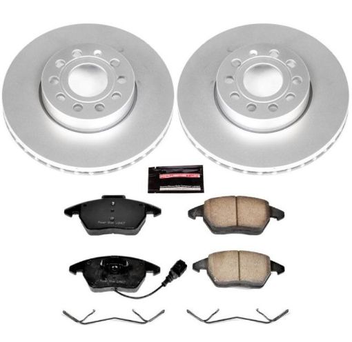 Picture of Power Stop 10 - 12 Audi A3 Front Z23 Evolution Sport Coated Brake Kit