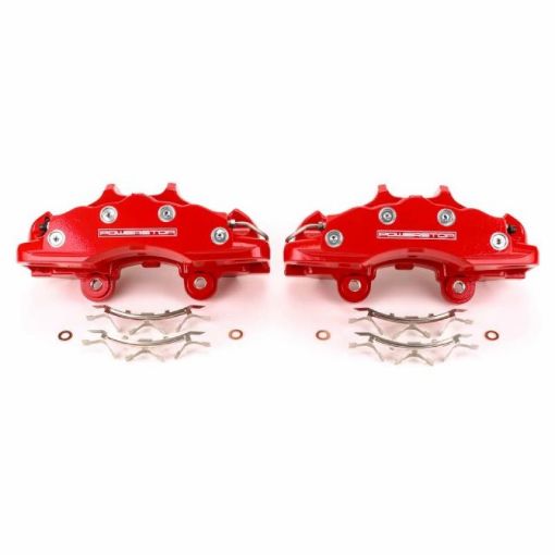 Picture of Power Stop 06 - 13 Chevrolet Corvette Front Red Calipers - Pair