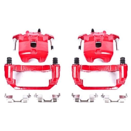 Picture of Power Stop 03 - 07 Nissan Maxima Front Red Calipers wBrackets - Pair
