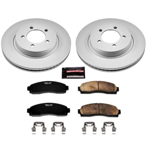 Picture of Power Stop 02 - 05 Ford Explorer Front Z17 Evolution Geomet Coated Brake Kit