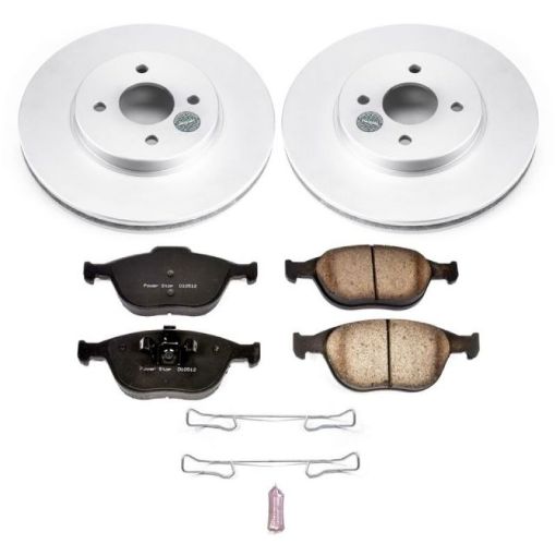 Picture of Power Stop 02 - 04 Ford Focus Front Z17 Evolution Geomet Coated Brake Kit