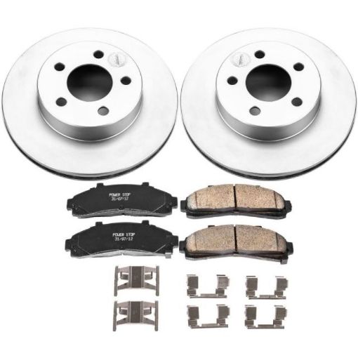 Picture of Power Stop 95 - 01 Ford Explorer Front Z17 Evolution Geomet Coated Brake Kit