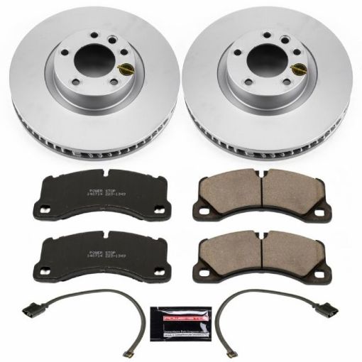Picture of Power Stop 11 - 18 Porsche Cayenne Front Z23 Evolution Sport Coated Brake Kit
