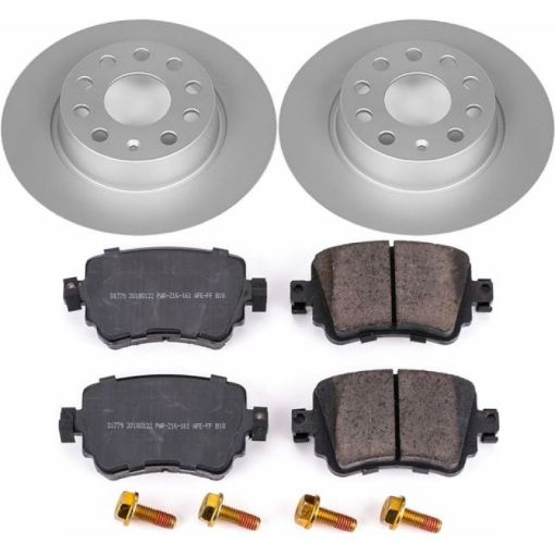 Picture of Power Stop 15 - 18 Volkswagen Golf Rear Z23 Evolution Sport Coated Brake Kit