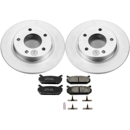 Picture of Power Stop 93 - 97 Ford Probe Rear Z17 Evolution Geomet Coated Brake Kit