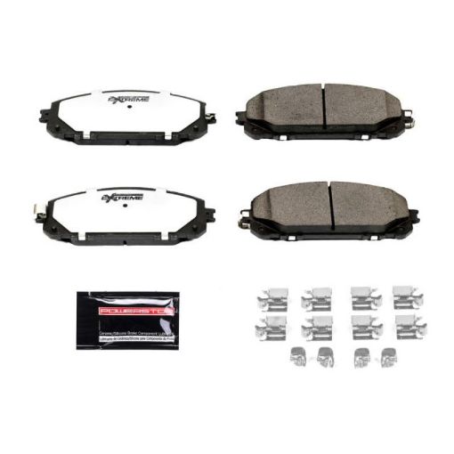 Picture of Power Stop 14 - 15 Jeep Cherokee Front Z36 Truck Tow Brake Pads wHardware