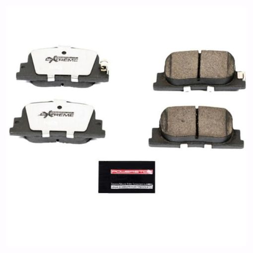 Picture of Power Stop 00 - 01 Lexus ES300 Rear Z26 Extreme Street Brake Pads wHardware