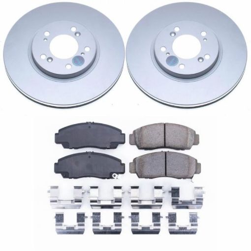 Picture of Power Stop 99 - 04 Acura RL Front Z17 Evolution Geomet Coated Brake Kit