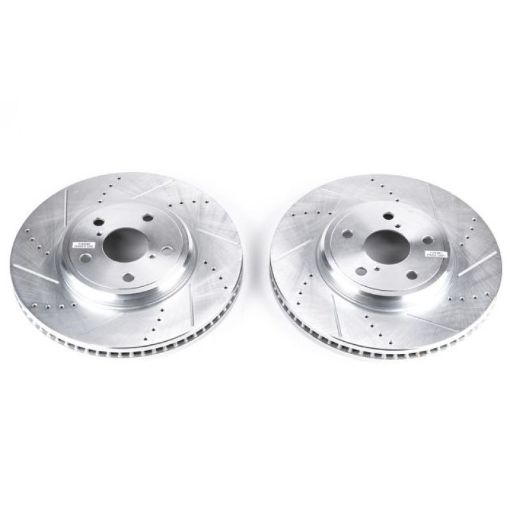 Picture of Power Stop 01 - 06 Lexus LS430 Front Evolution Drilled Slotted Rotors - Pair