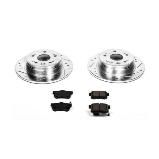 Picture of Power Stop 02 - 04 Honda CR - V Rear Z23 Evolution Sport Brake Kit