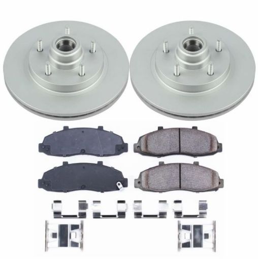 Picture of Power Stop 97 - 00 Ford F - 150 Front Z17 Evolution Geomet Coated Brake Kit