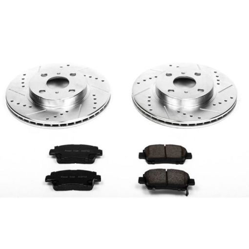 Picture of Power Stop 01 - 05 Toyota Echo Front Z23 Evolution Sport Brake Kit