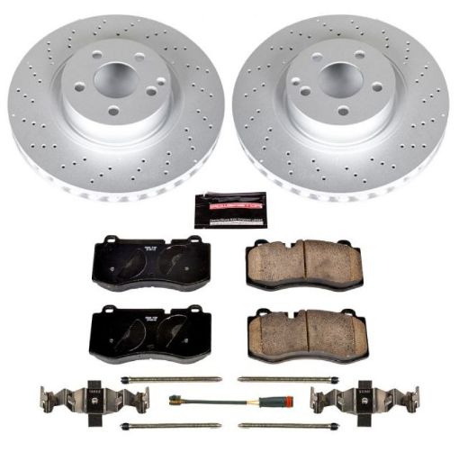 Picture of Power Stop 07 - 08 Mercedes - Benz CL550 Front Z23 Evolution Sport Coated Brake Kit