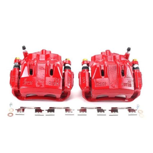 Picture of Power Stop 02 - 03 Lexus ES300 Front Red Calipers wBrackets - Pair