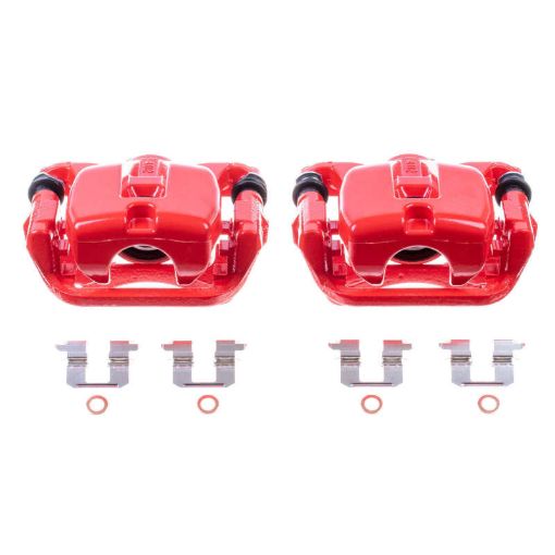 Picture of Power Stop 08 - 09 Toyota Highlander Rear Red Calipers wBrackets - Pair