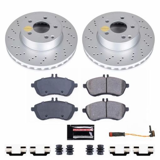 Picture of Power Stop 2015 Mercedes - Benz C250 Front Z23 Evolution Sport Coated Brake Kit