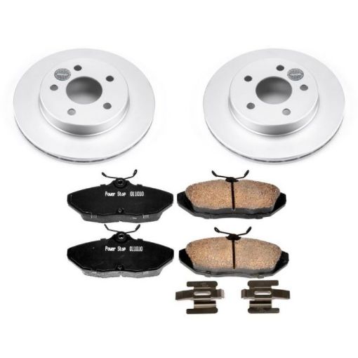 Picture of Power Stop 93 - 97 Ford Thunderbird Rear Z17 Evolution Geomet Coated Brake Kit