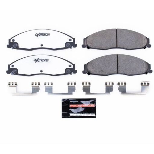 Picture of Power Stop 03 - 07 Cadillac CTS Front Z26 Extreme Street Brake Pads wHardware