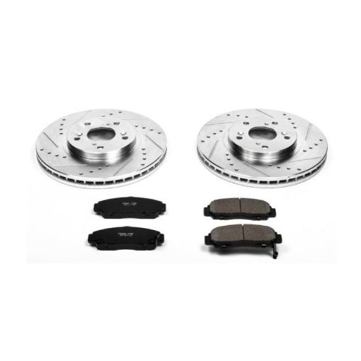 Picture of Power Stop 01 - 03 Acura CL Front Z23 Evolution Sport Brake Kit