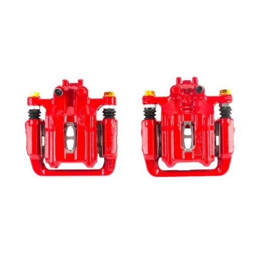 Picture of Power Stop 07 - 11 Honda CR - V Rear Red Calipers wBrackets - Pair