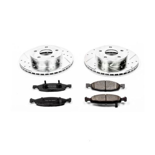 Picture of Power Stop 99 - 02 Jeep Grand Cherokee Front Z23 Evolution Sport Brake Kit