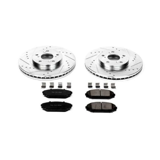 Picture of Power Stop 01 - 02 Acura MDX Front Z23 Evolution Sport Brake Kit